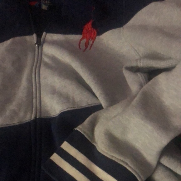 BNWOT kids Ralph Lauren polo zip up - Picture 3 of 10